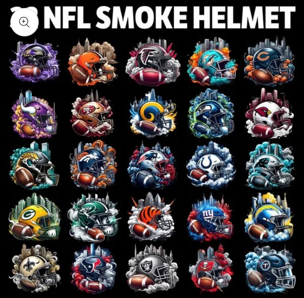 NFL smoke style hoodie