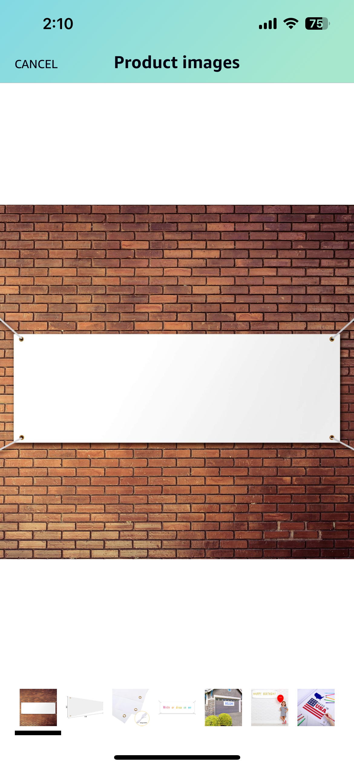 Personalized/custom banner