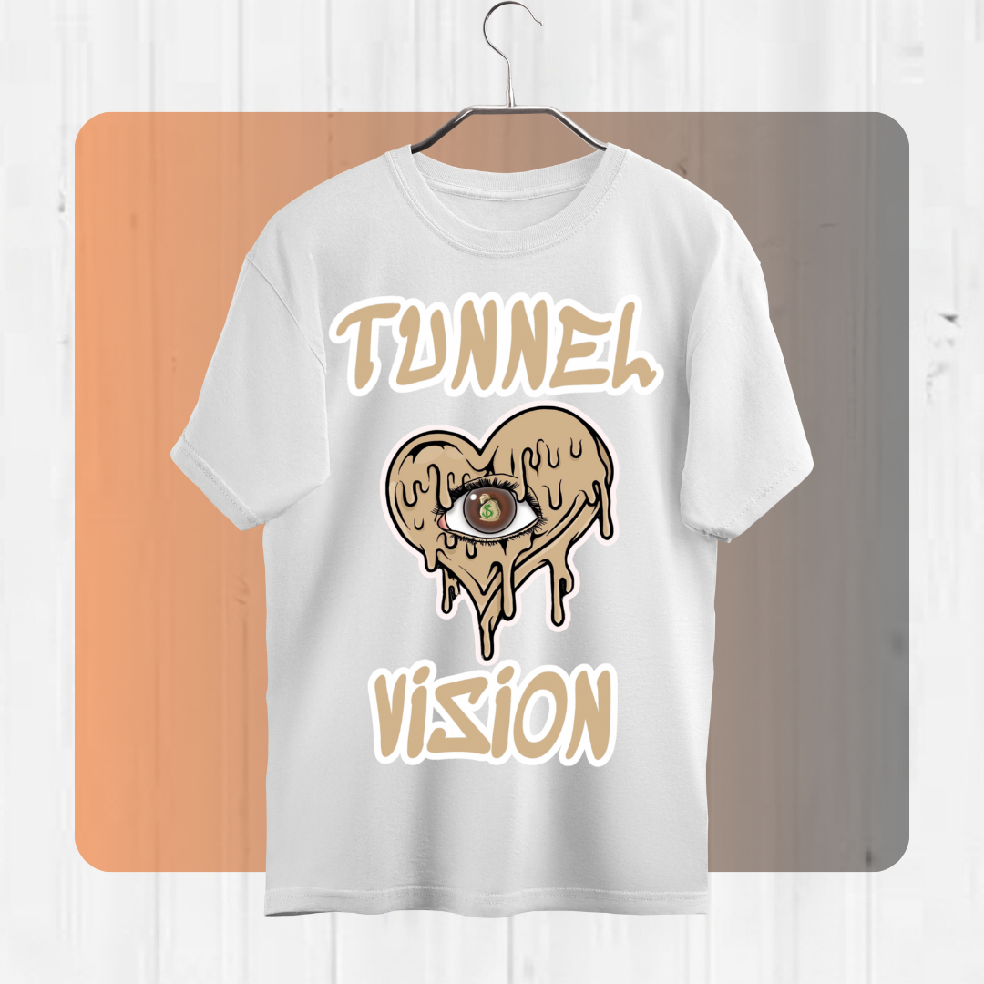 Tunnel Vision White Tshirt