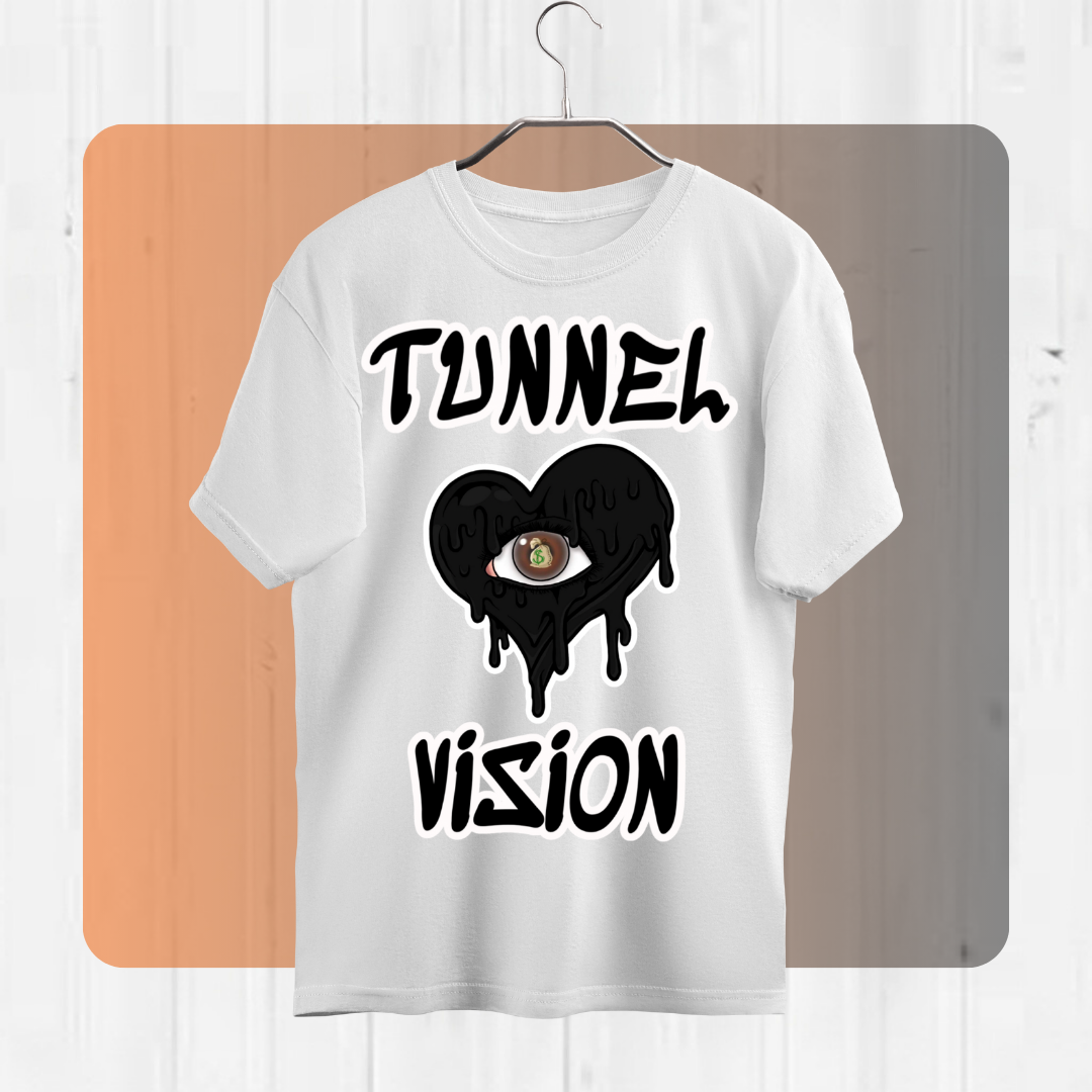 Tunnel Vision White Tshirt