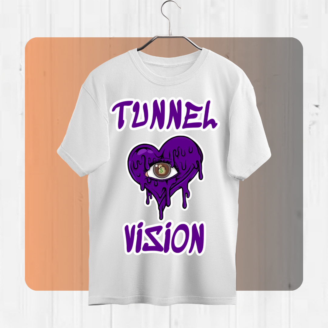 Tunnel Vision White Tshirt