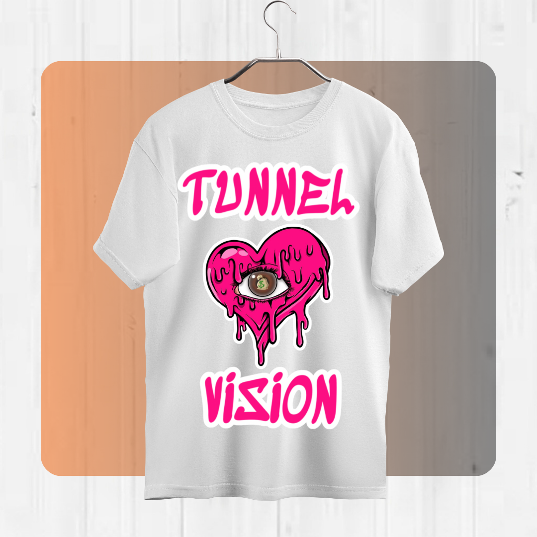 Tunnel Vision White Tshirt