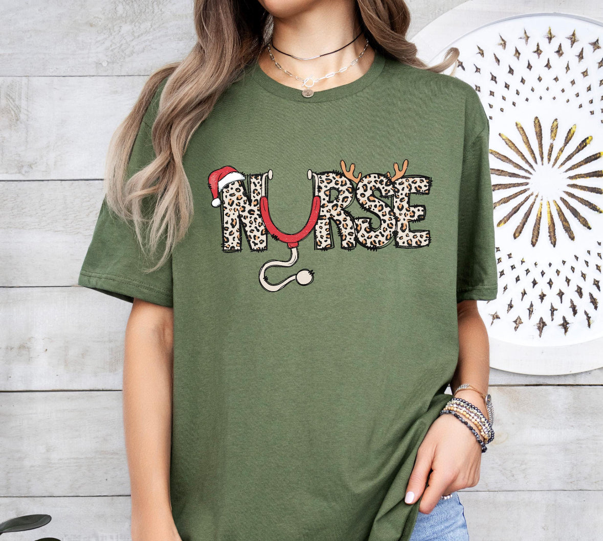 Christmas nurse Shirt/ Sweater