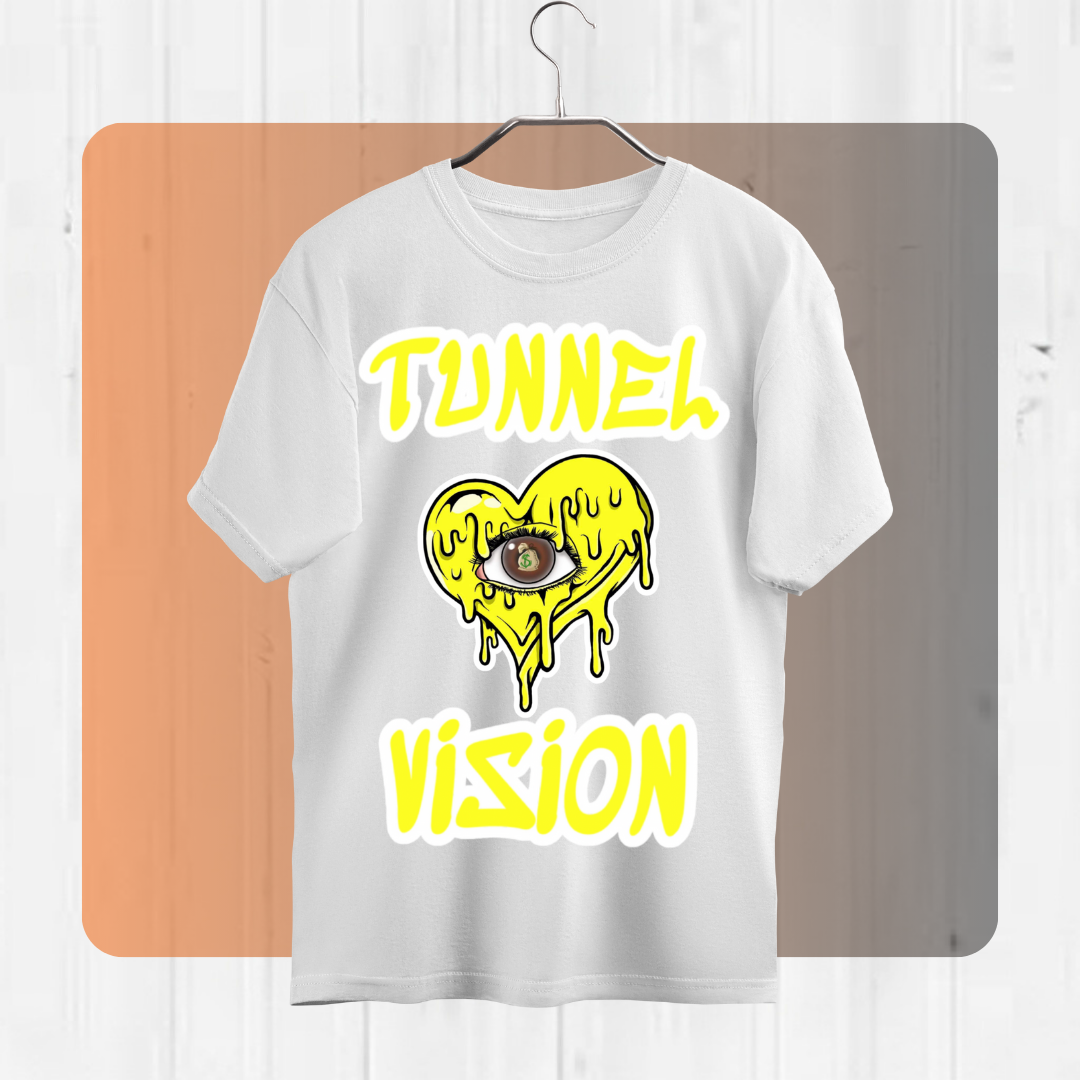 Tunnel Vision White Tshirt