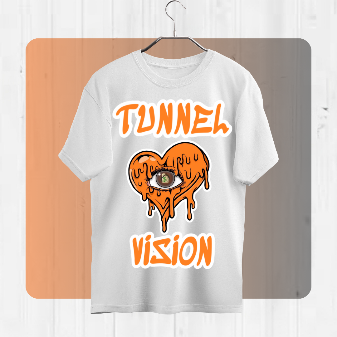 Tunnel Vision White Tshirt