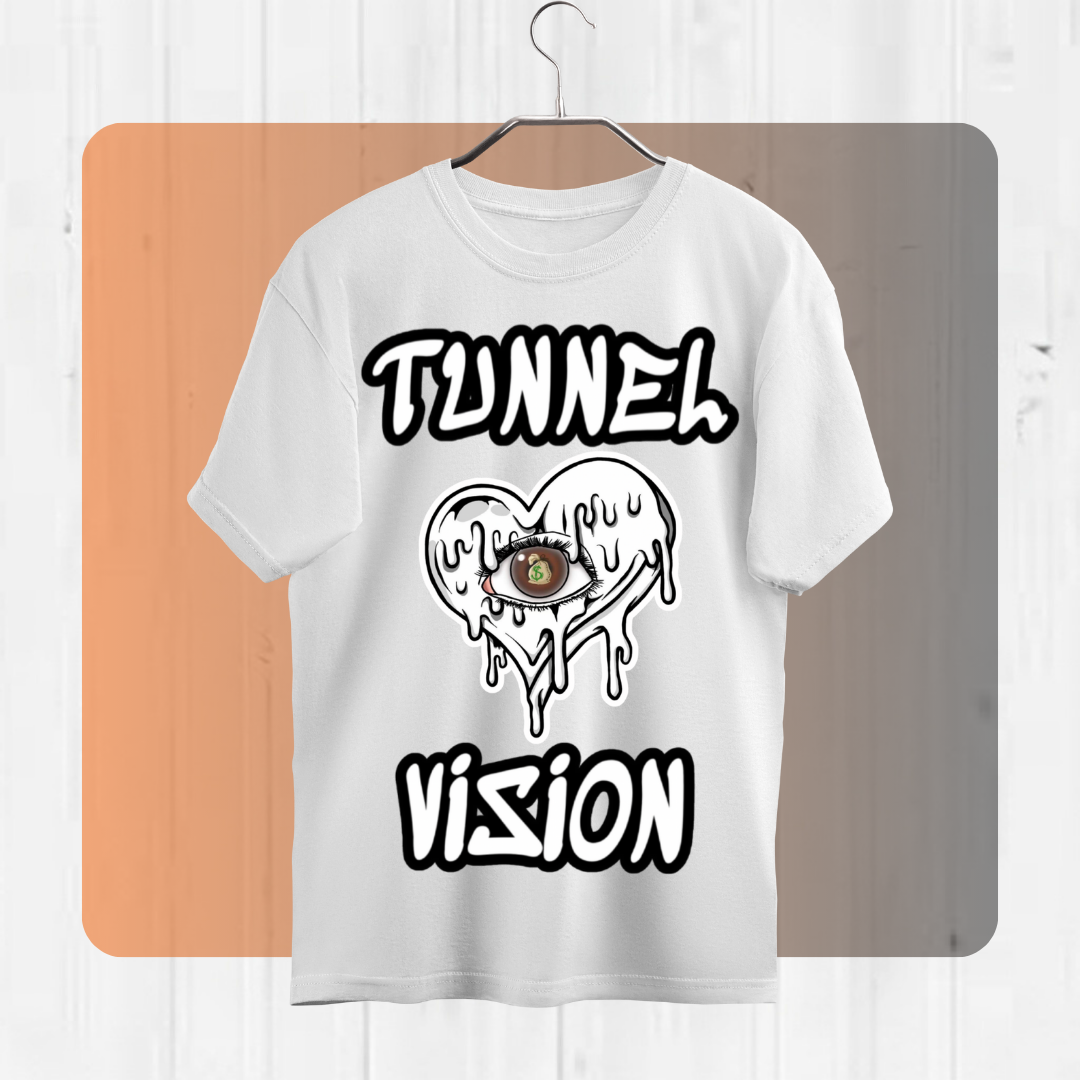 Tunnel Vision White Tshirt