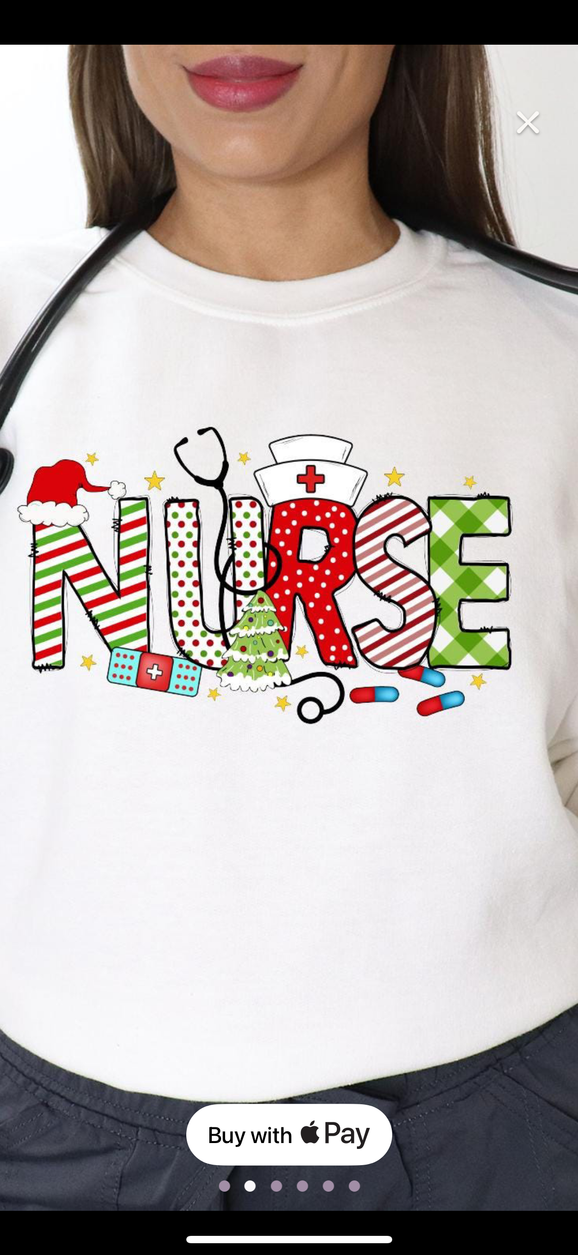 Christmas Nurse Shirt / Sweater