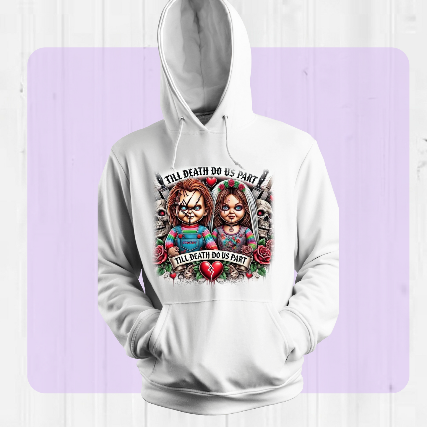 Till Death do us Part HORROR HOODIE/TSHIRT