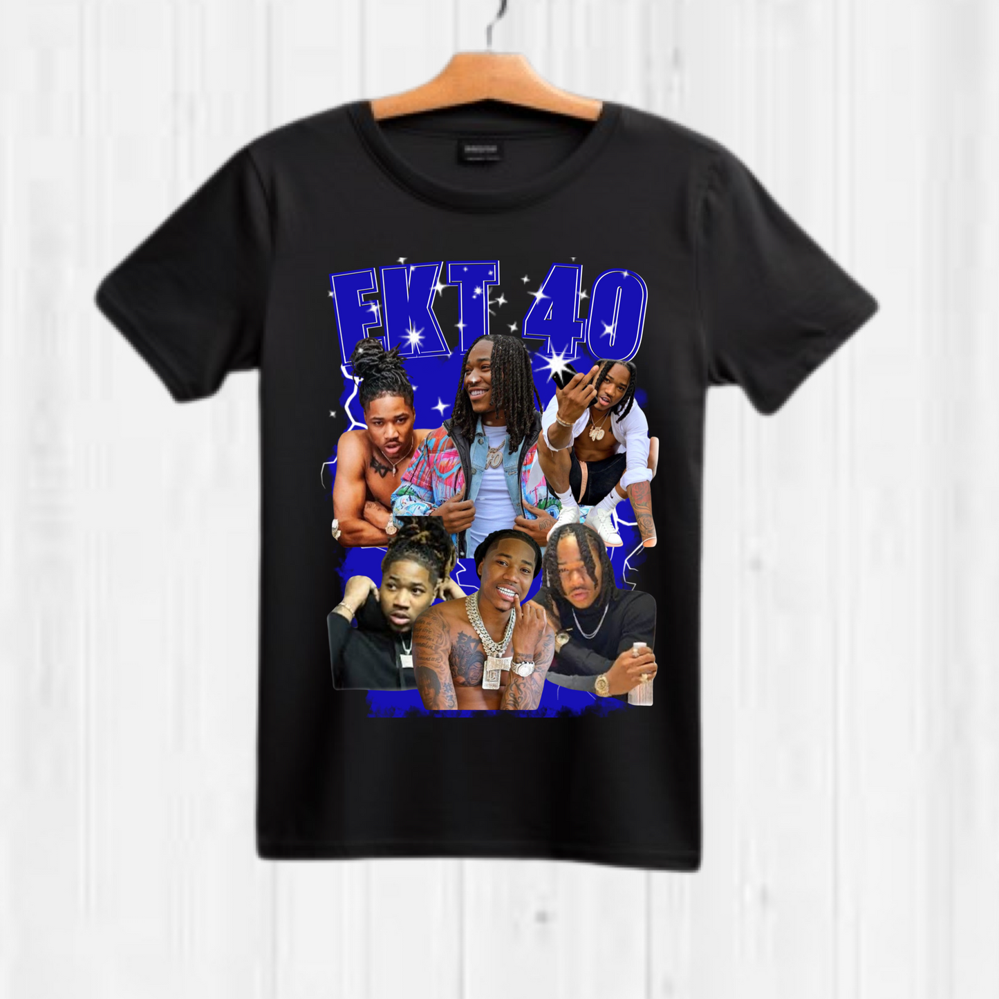 Custom Bootleg Photo Rap/Family T-shirt