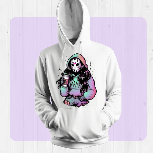 Colorful Jason Mama HORROR HOODIE/TSHIRT