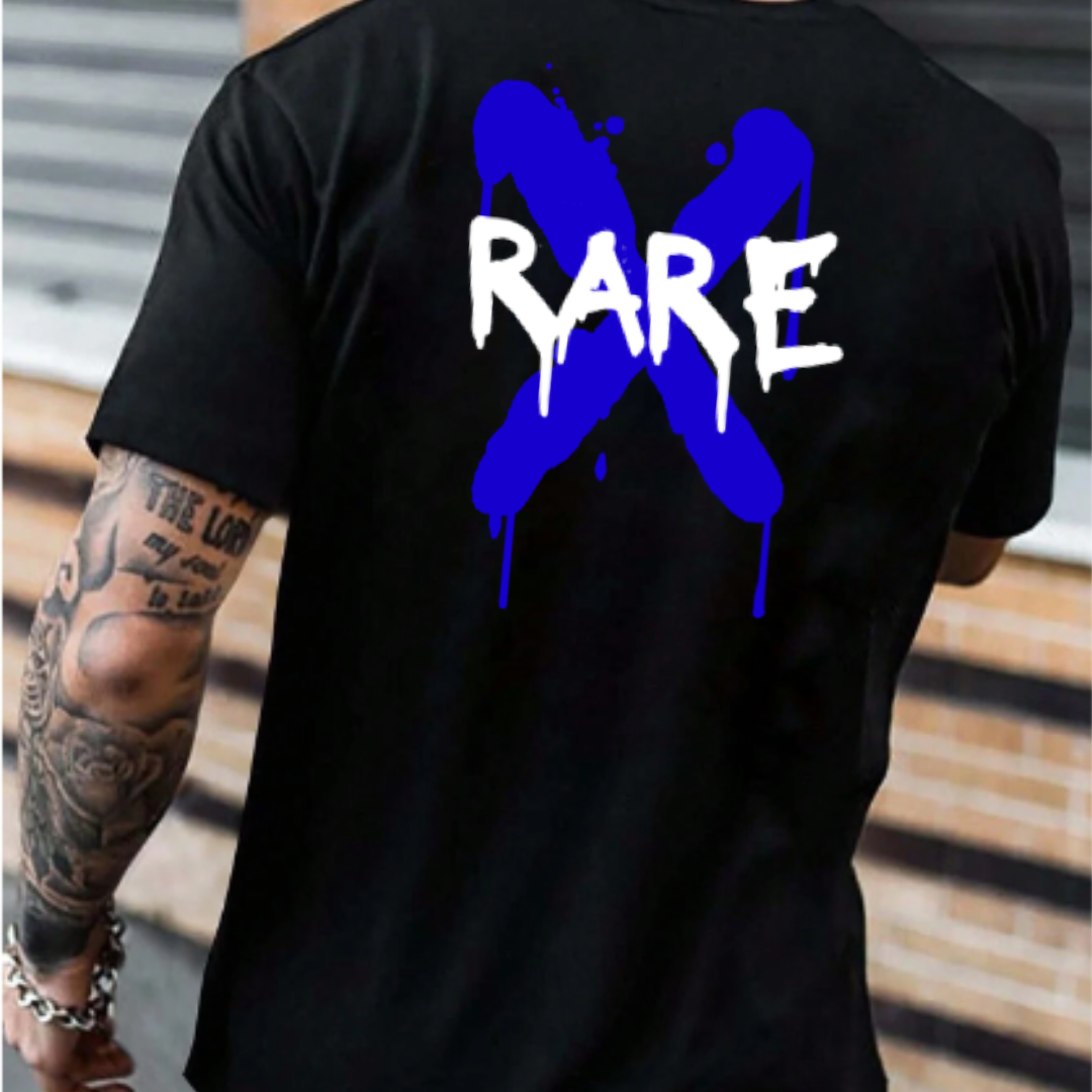 Rare Mens T-Shirt-Black