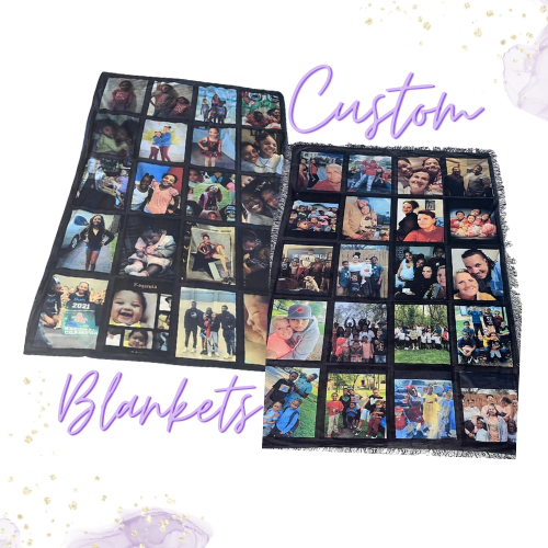 Custom Blanket & Pillows