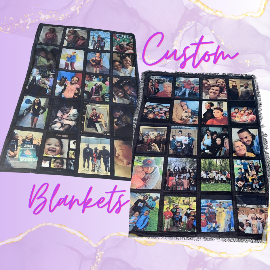 Custom Blanket & Pillows