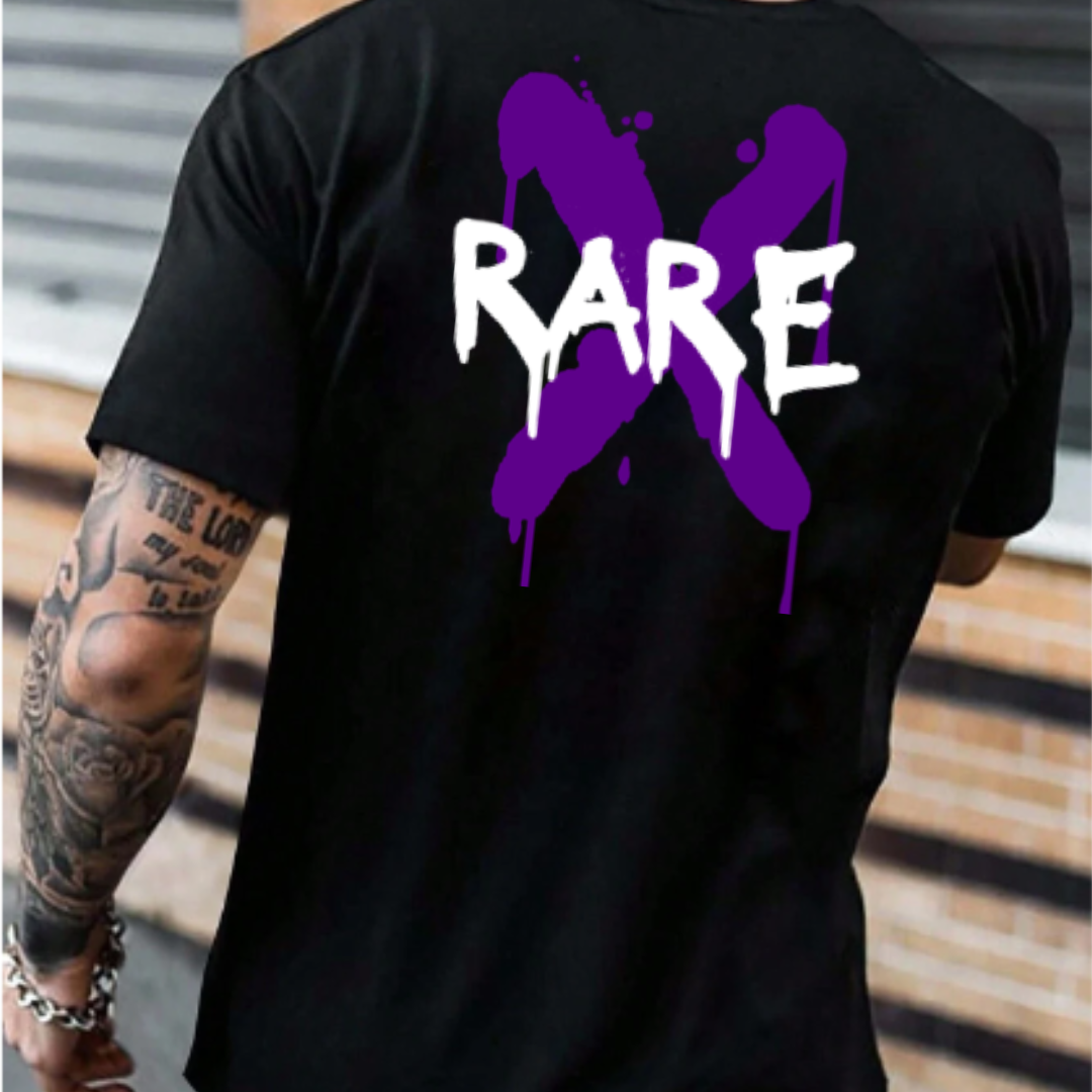 Rare Mens T-Shirt-Black