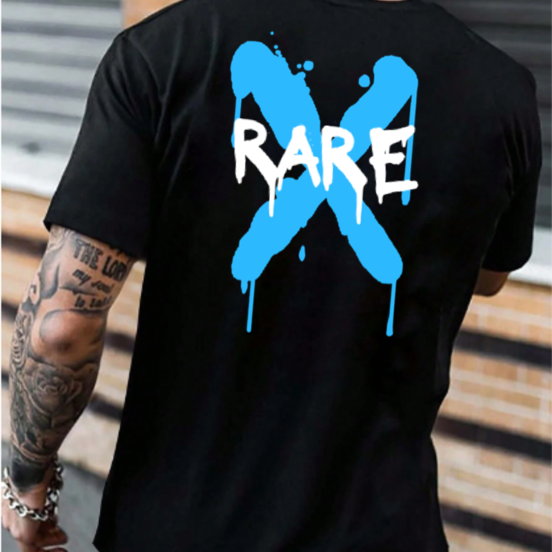 Rare Mens T-Shirt-Black