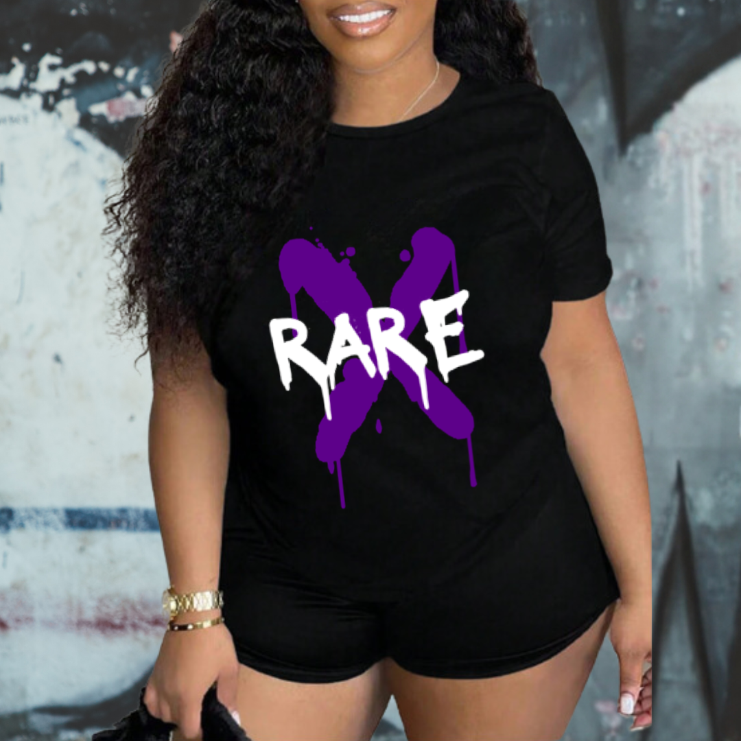 Rare Woman's Black T-shirt