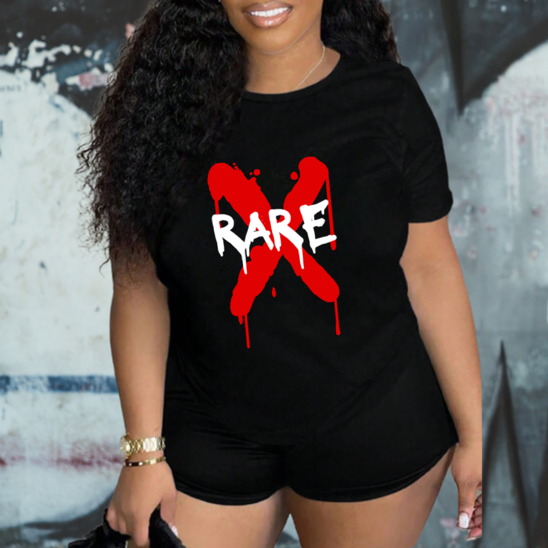 Rare Woman's Black T-shirt