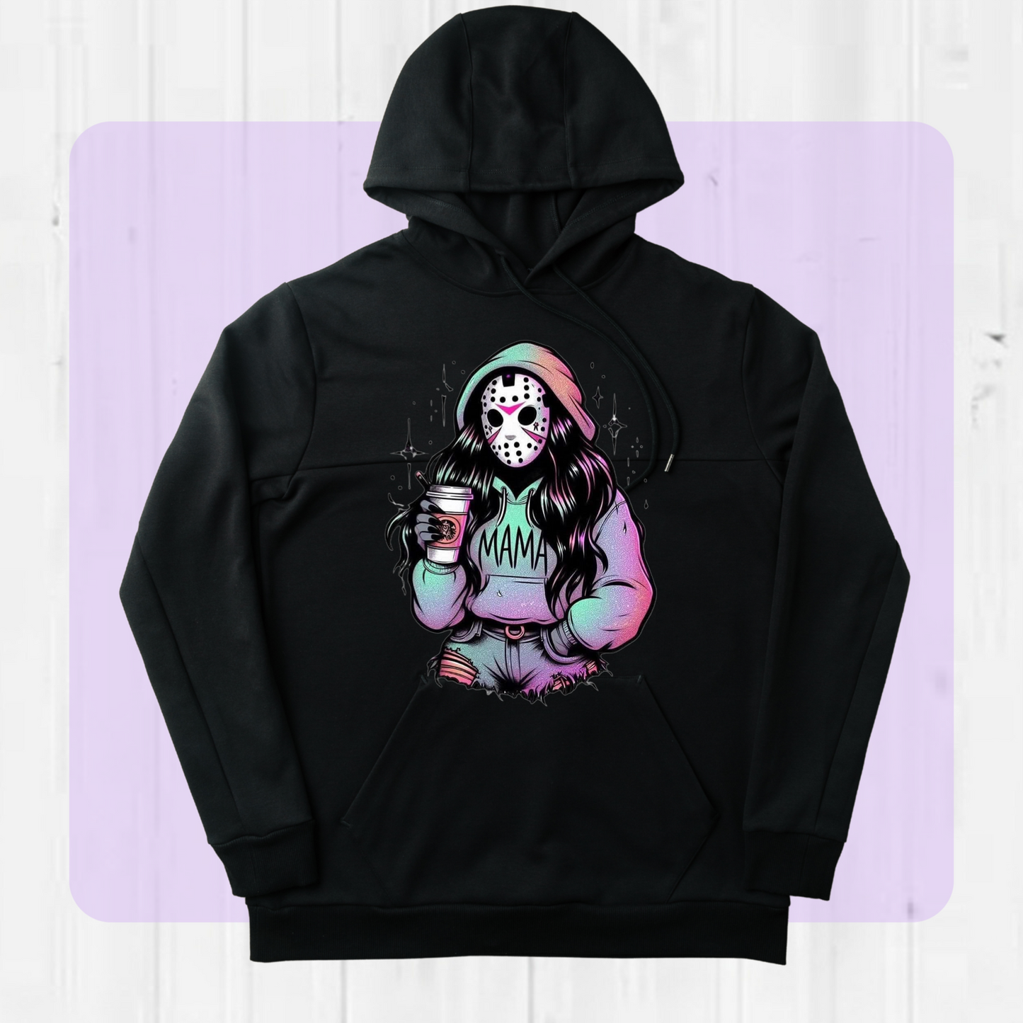 Colorful Jason Mama HORROR HOODIE/TSHIRT