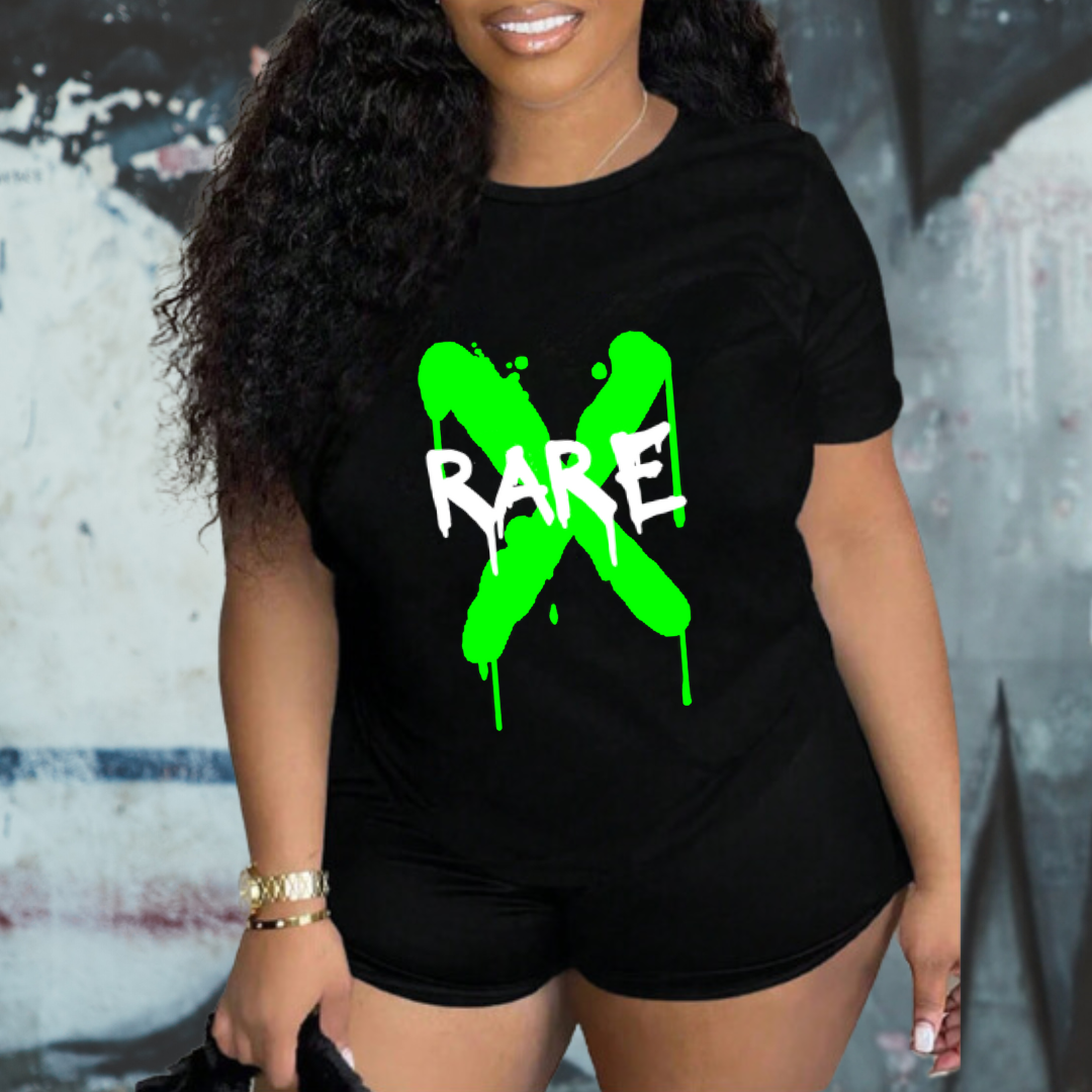 Rare Woman's Black T-shirt
