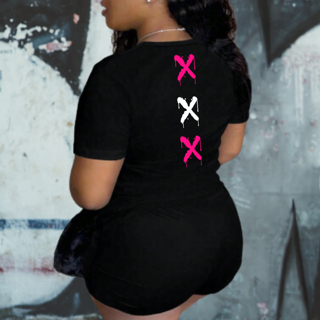 Rare Woman's Black T-shirt