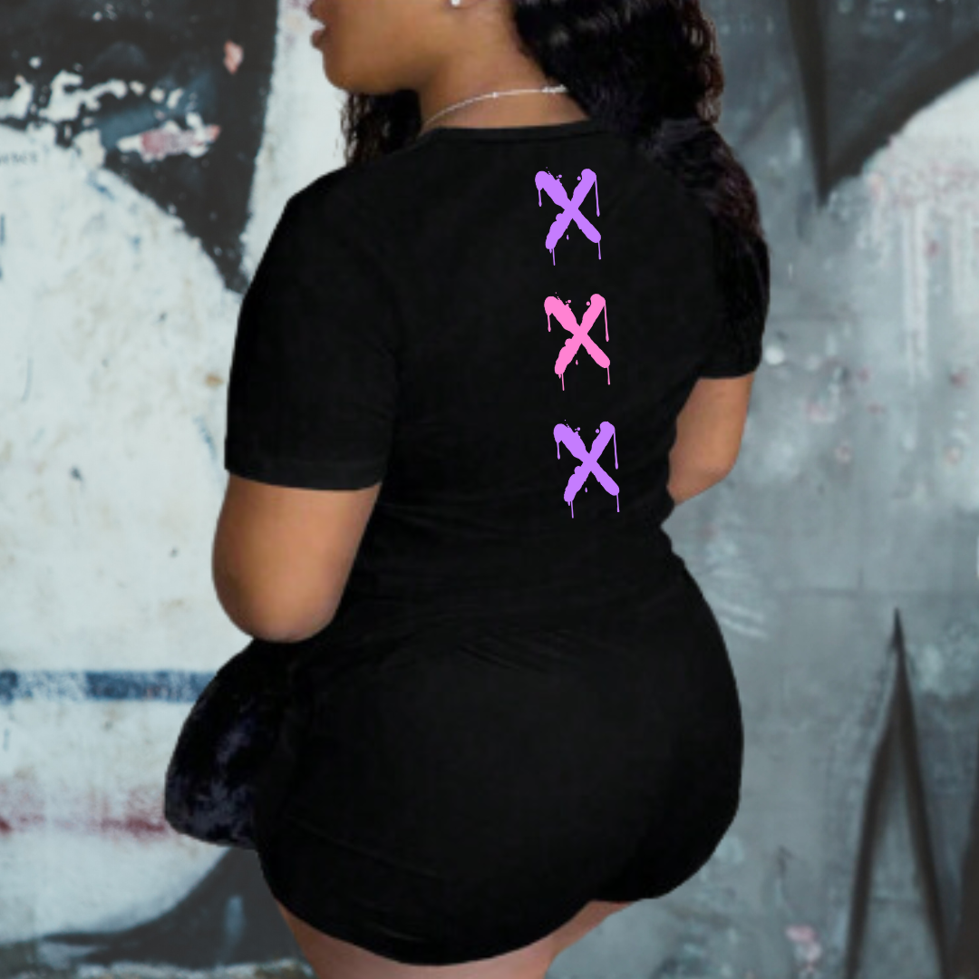 Rare Woman's Black T-shirt