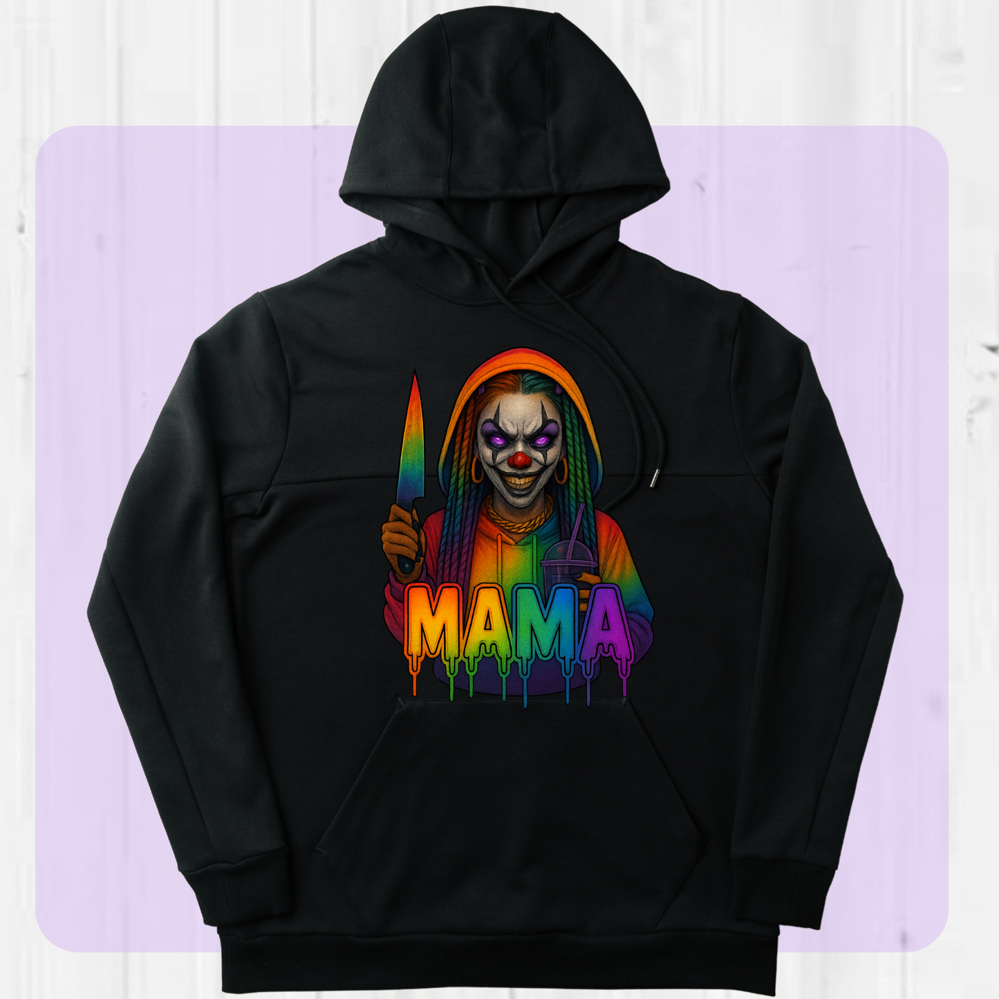 Colorful Mama HORROR HOODIE/TSHIRT