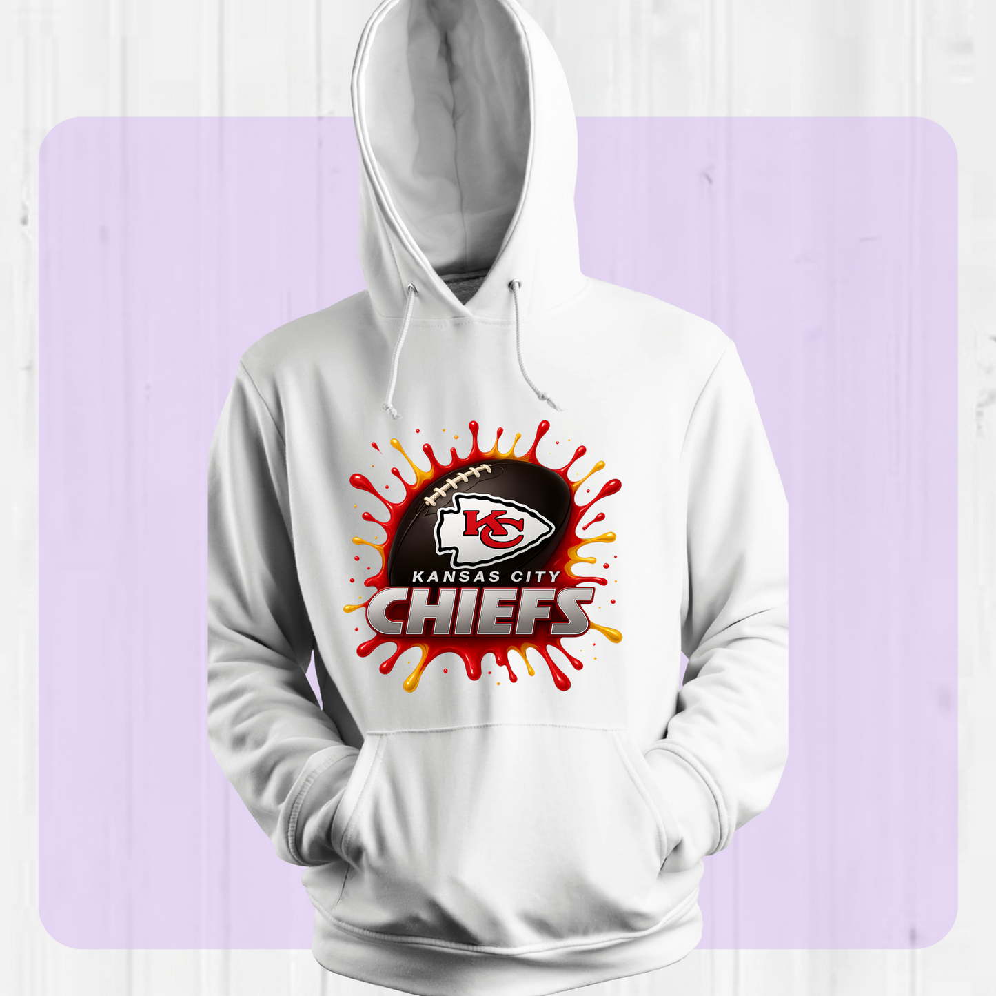 NFL Splash Design Hoodie