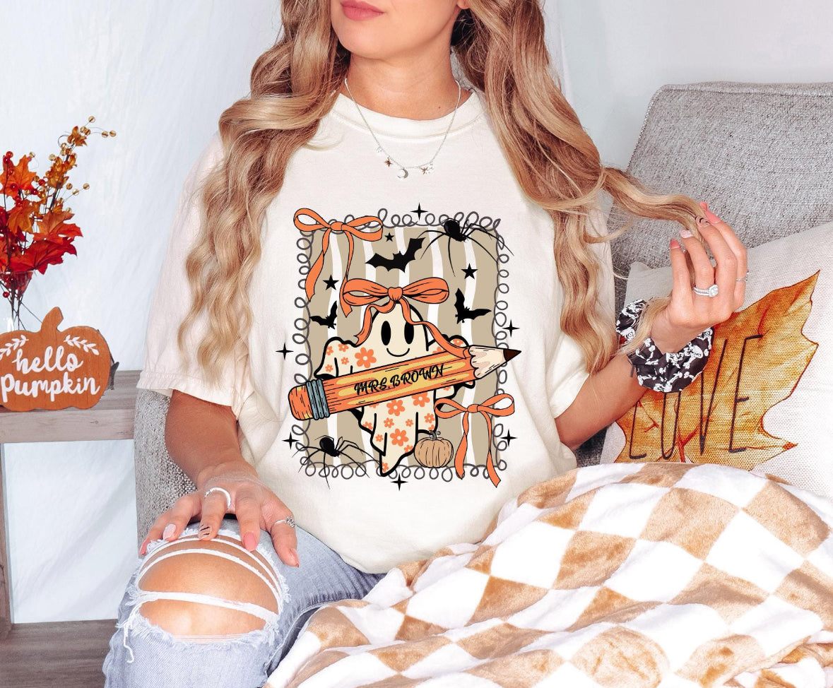 Teacher Ghost Shirt / Sweater