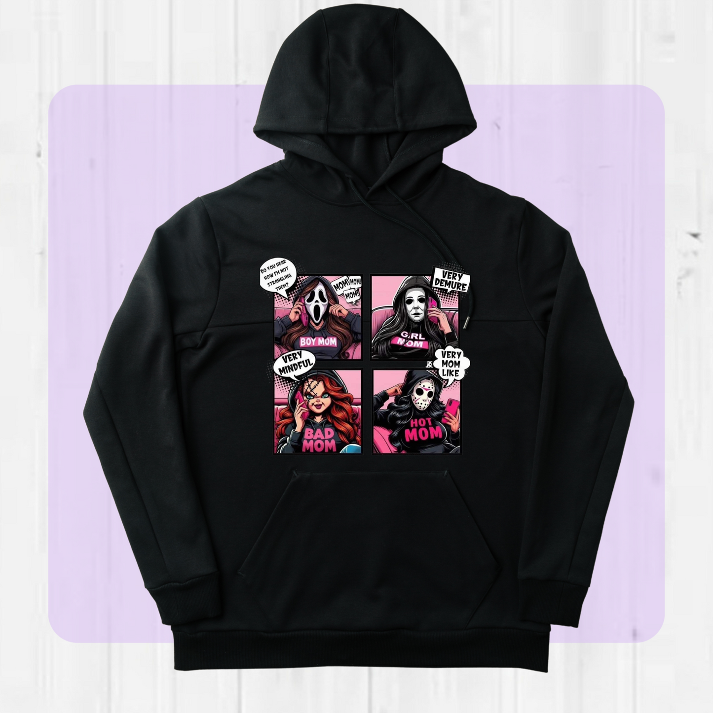 Bad Mom HORROR HOODIE/TSHIRT