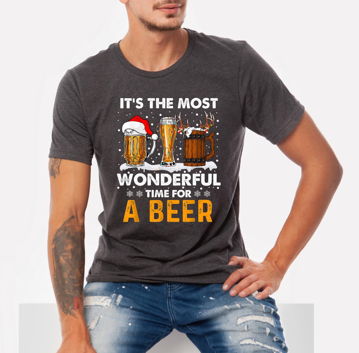 Wonderful time for a Beer Shirt / Sweater