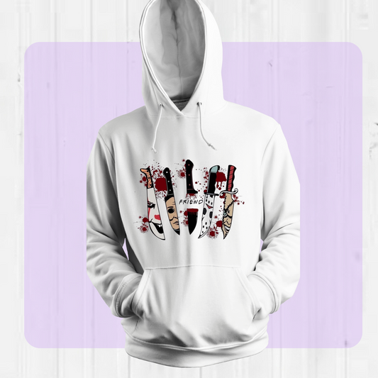 Knife Characters HORROR HOODIE/TSHIRT