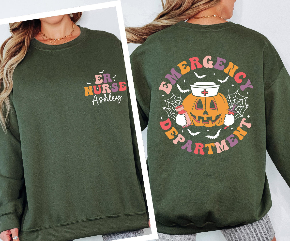Pumpkin Emergency Department Shirt / Sweater