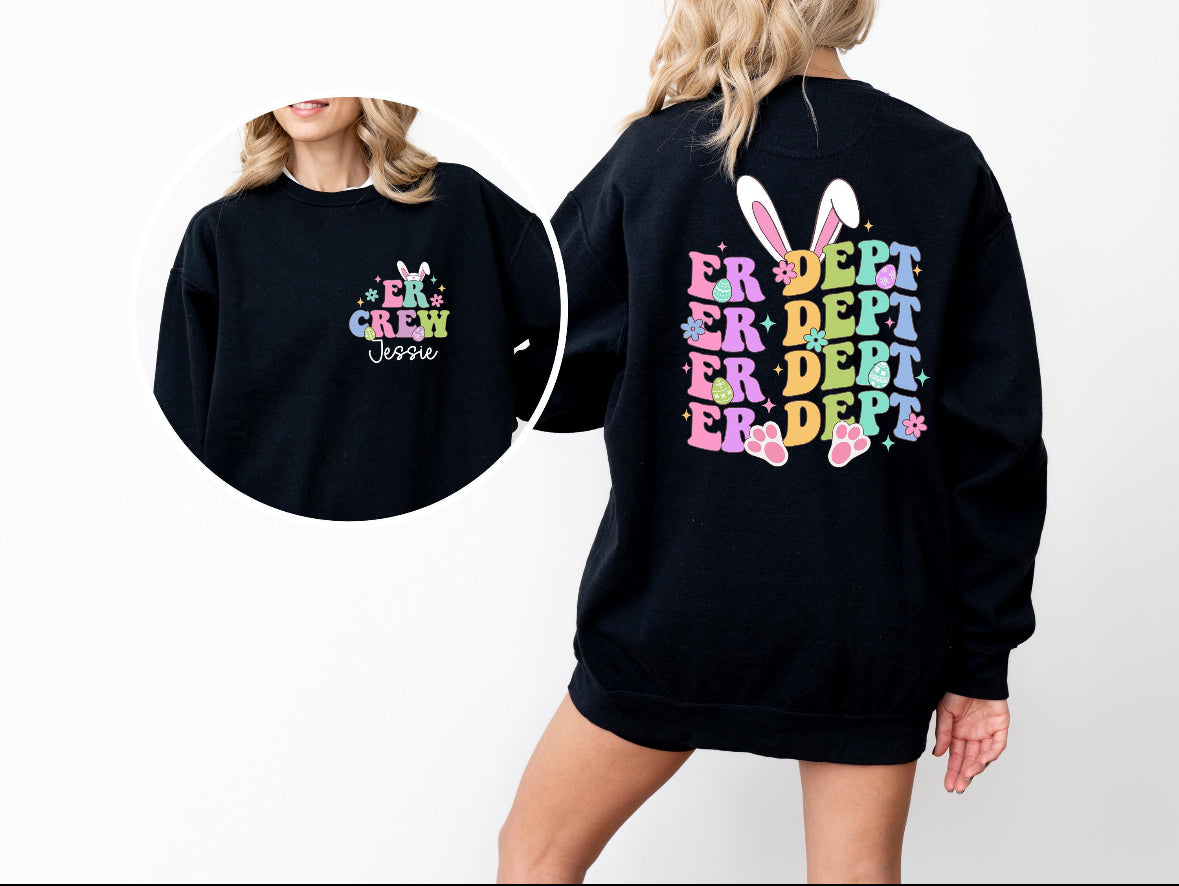 Easter ER Nurse Shirt/ Sweater
