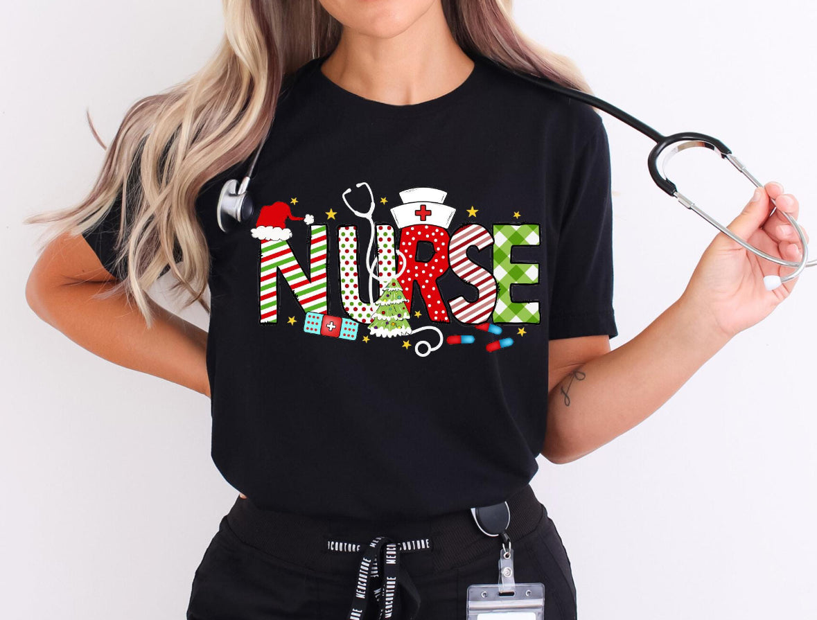 Christmas Nurse Shirt / Sweater