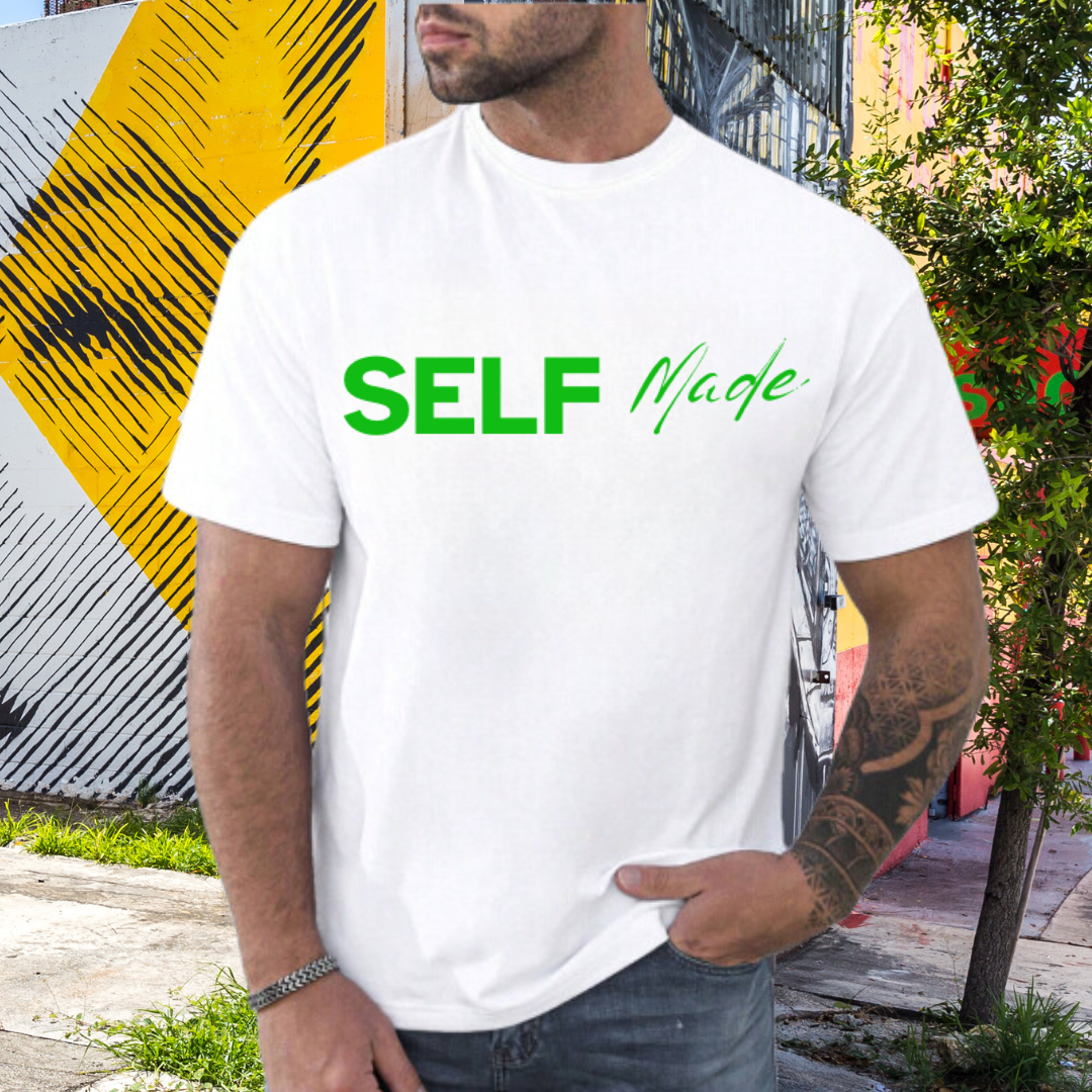 Self Made White T-Shirt