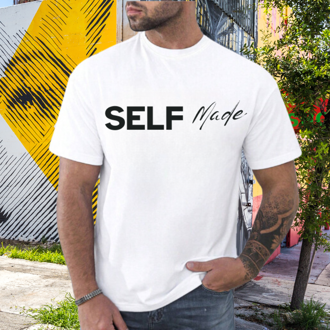 Self Made White T-Shirt