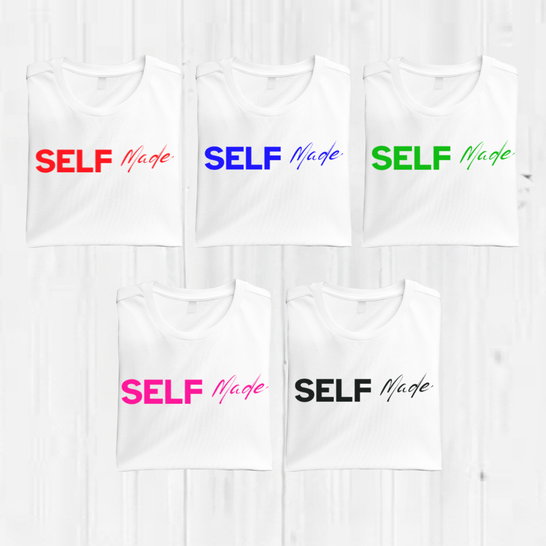 Self Made White T-Shirt