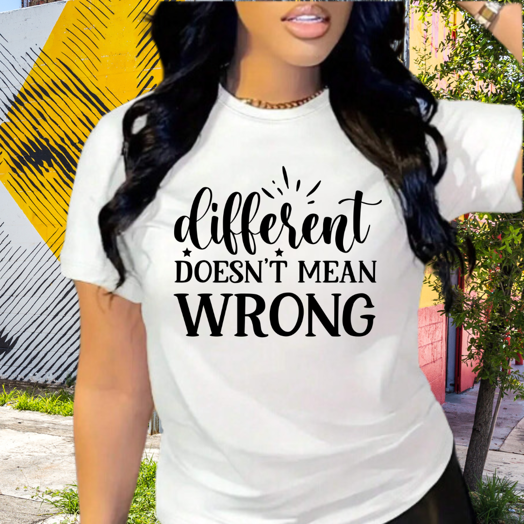 Different isn't wrong