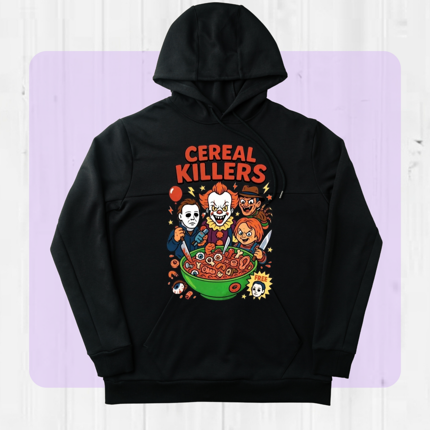 Cereal Killers HORROR HOODIE/TSHIRT