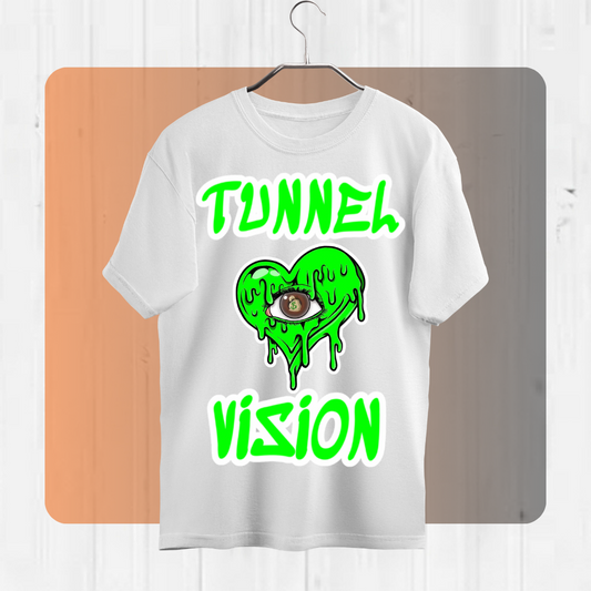 Tunnel Vision White Tshirt
