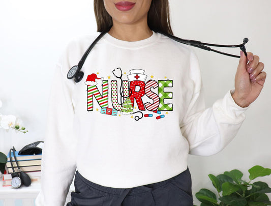 Christmas Nurse Shirt / Sweater