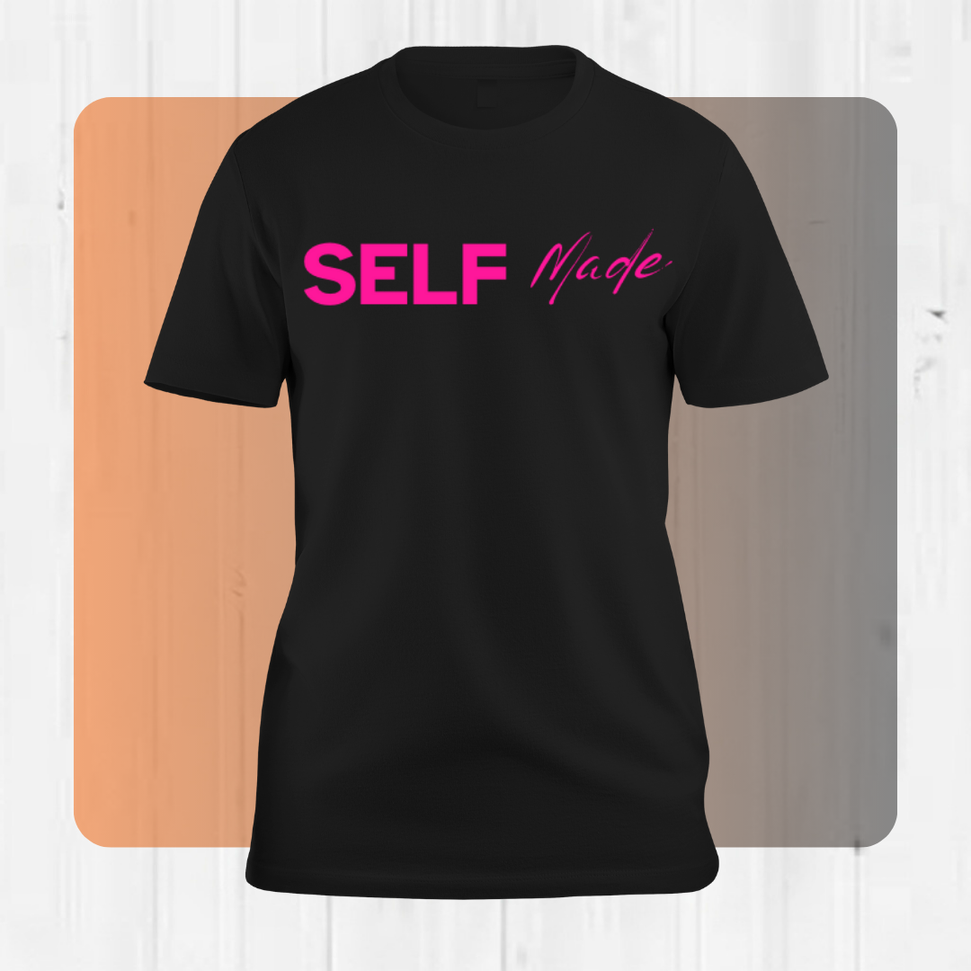 Self Made Black T-Shirt