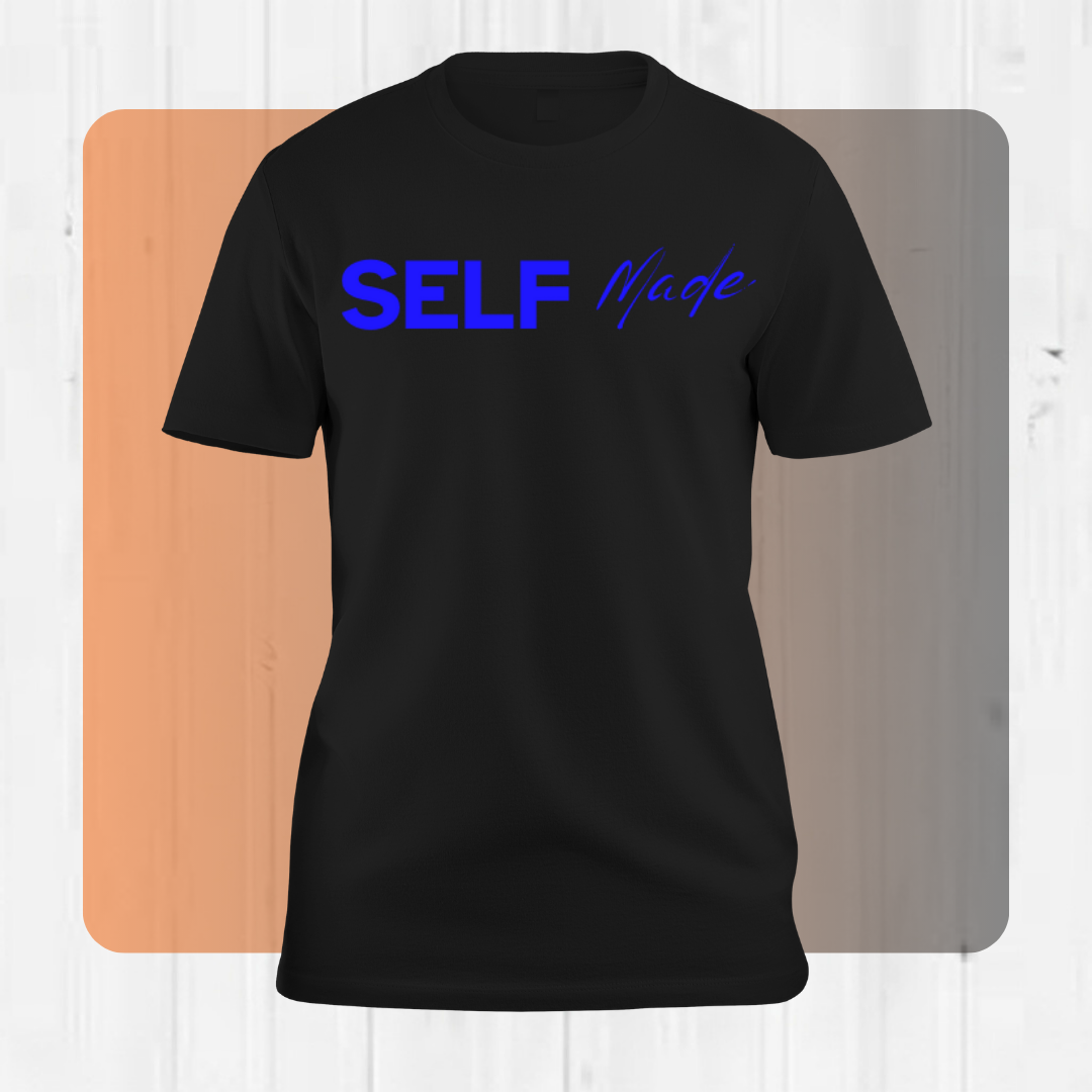 Self Made Black T-Shirt