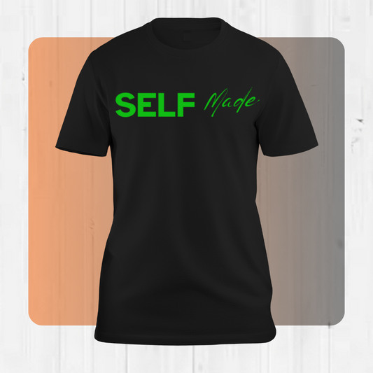 Self Made Black T-Shirt