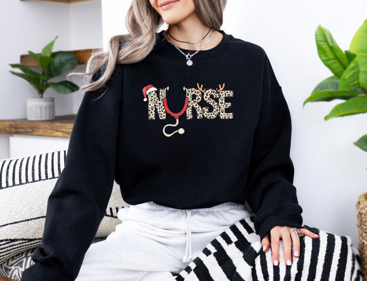 Christmas nurse Shirt/ Sweater
