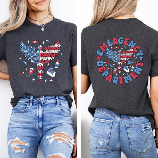 4th of July ER Department Shirt/ Sweater