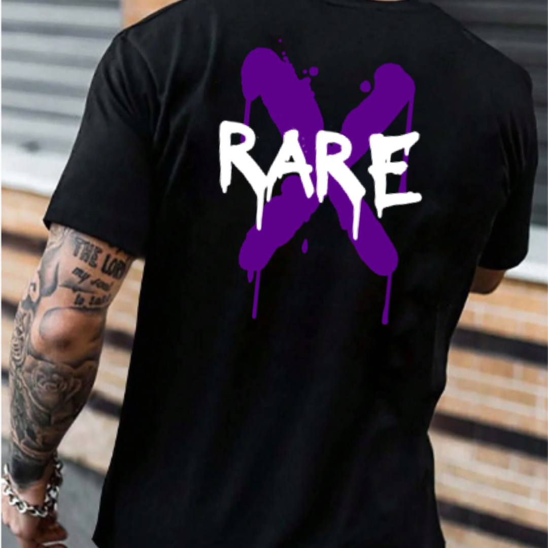 Rare Mens T-Shirt-Black