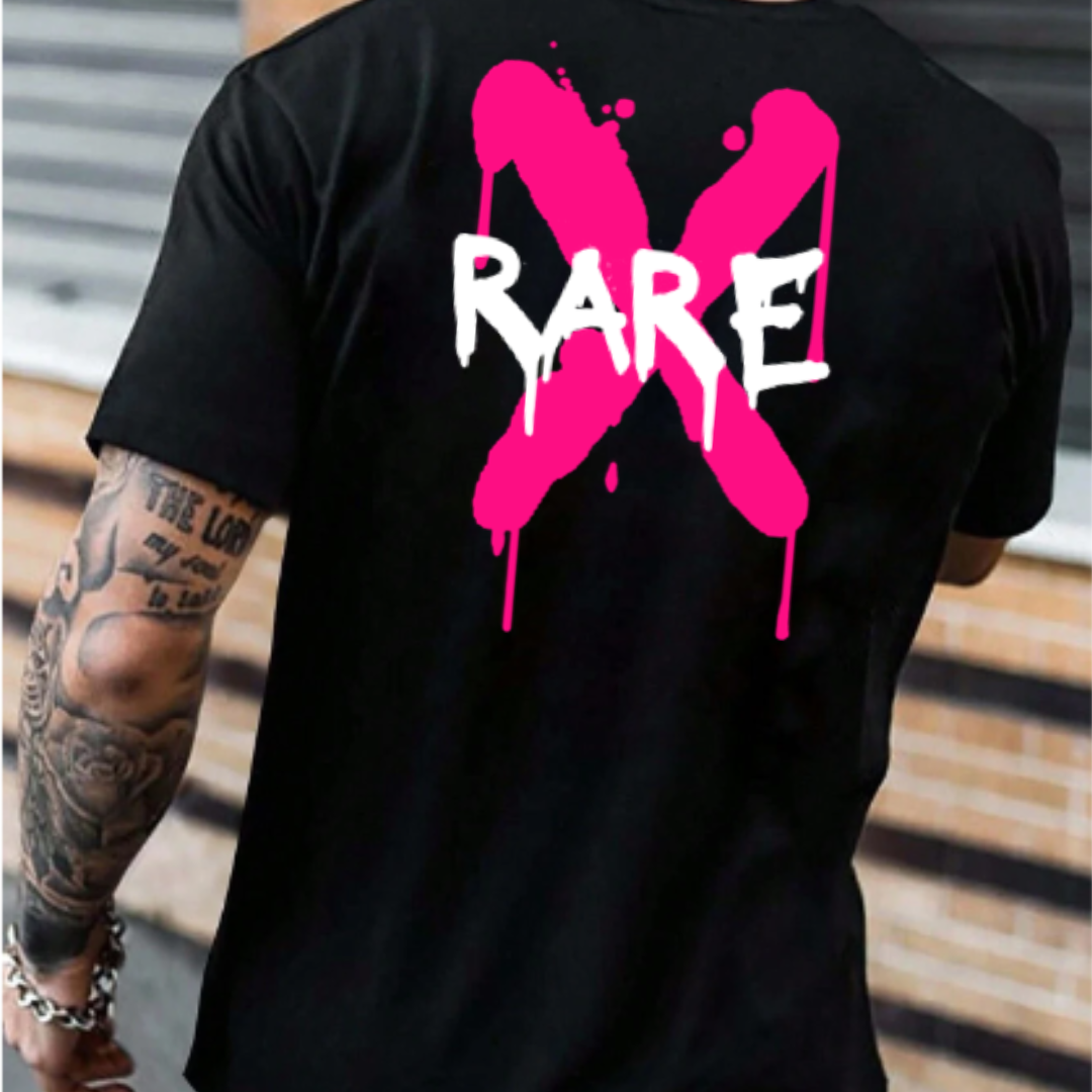 Rare Mens T-Shirt-Black