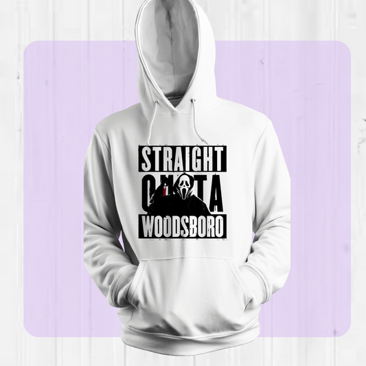STRAIGHT OUTTA WOODSBORO HOODIE/TSHIRT