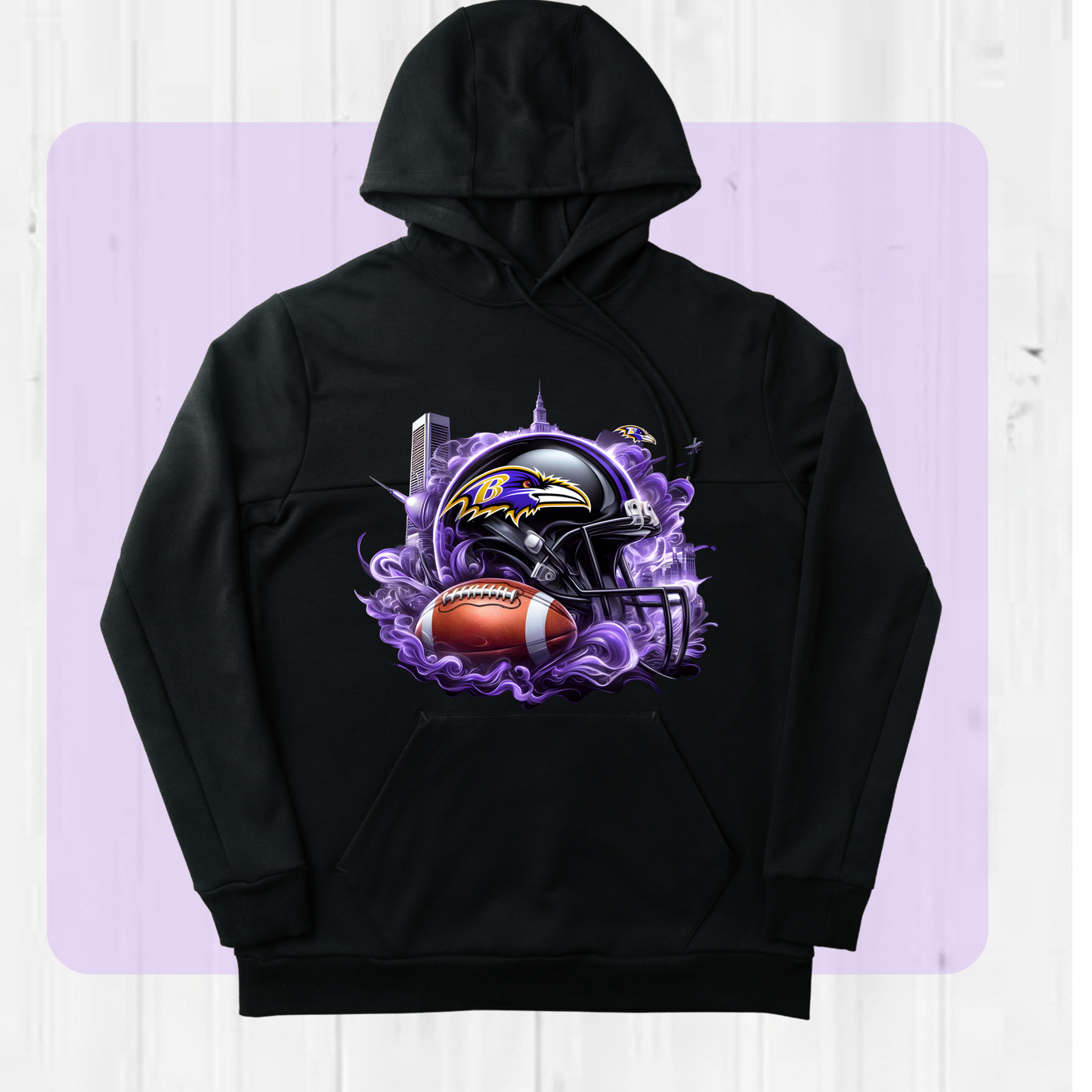NFL smoke style hoodie
